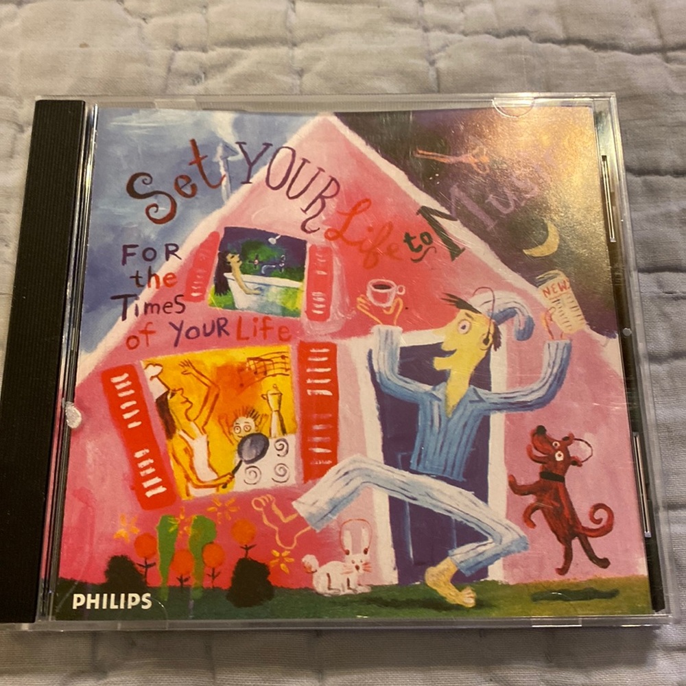 Gently used CD, Set your Life to Music. For the times of your life